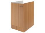 FlexWell , Buchefarben , Holzwerkstoff , 50x82x57 cm , Made in Germany , individuell planbar , Küche, Küchenblöcke, Küchenschränke, Spülenunterschränke