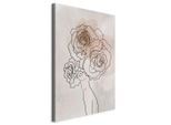 artgeist , Beige , Textil, Holzwerkstoff , rechteckig , 40x60x1.2 cm , Keilrahmen , Dekoration, Bilder & Rahmen, Bilder, Leinwandbilder