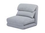 Livetastic , Hellgrau , Textil , 78x72x85 cm , Bsci , Liegefunktion ,