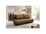Mid.you , Braun , Textil , Füllung: Schaumstoff,Schaumstoff , 214x96x105 cm , Made in EU , Bettkasten erhältlich, Bettfunktion erhältlich ,