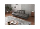 Sit & More , Mokka , Textil, Leder , Kombination Echtleder/Stoff , Nappaleder , 231x90x122 cm , Goldenes M, Made in Europe, DGM-Klimapakt , Armteil links , Wohnzimmer, Sofas & Couches, Relaxliegen & Récamièren, Récamièren & Ottomanen