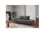 Sit & More , Grau , Textil , 231x90x122 cm , Goldenes M, Oeko-Tex® Standard 100, Made in Europe, DGM-Klimapakt , Rücken echt, Armteil links , Wohnzimmer, Sofas & Couches, Relaxliegen & Récamièren, Récamièren & Ottomanen
