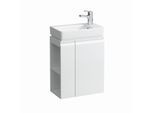 LAUFEN Pro s Waschtisch-Unterschrank H4830020954751 47x58x27,5cm, weiß glänzend, Seitenablage links
