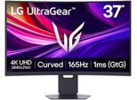 LG Curved-Gaming-Monitor "37G800A", Energieeffizienz: F (A-G), schwarz, B:81,56cm H:49,03cm T:15,86cm, Monitore