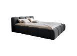 Boxxx Polsterbett, Schwarz, Textil, Birke, Schichtholz, 200x200 cm, Bettkasten, gepolstertes Kopfteil, in verschiedenen Größen erhältlich, Schlafzimmer, Betten, Polsterbetten