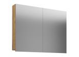 Mid.you , Holzwerkstoff , 1 Fächer , 80x59x12 cm , Badezimmer, Badezimmermöbel, Badezimmerschränke, Spiegelschränke