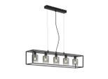 Fischer & Honsel , Schwarz , Metall, Glas , 18x120x95 cm ,