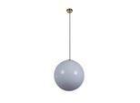 Möbelix , Messingfarben , Metall, Glas , Kugel , 43 cm , Beleuchtung, Innenleuchten, Hängeleuchten, Kugellampen