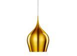 Möbelix , Goldfarben , Metall , 160 cm , höhenverstellbar , Beleuchtung, Innenleuchten, Hängeleuchten, Pendelleuchten