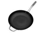 GSW , Schwarz , Metall , 3.5 l , ISO 9001 , hitzebeständige Griffe, backofengeeignet, kratzfest, rostfrei, antihaftbeschichtet, geschmacksneutral, energiesparend, antihaftversiegelte Wabenstruktur, schadstofffrei gemäß EU-Standards , Kochen & Essen, Pfannen, Bratpfannen