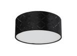 Globo , Opal, Schwarz , Metall, Kunststoff, Textil , rund , 26x10x26 cm , CE ,