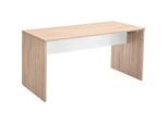 Mid.you , Weiß, Eichefarben , Holzwerkstoff , rechteckig , 72x70x140 cm , Kinder- & Jugendzimmer, Kinderschreibtische