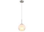 Globo , Klar, Weiß, Chromfarben, Nickelfarben, Transparent , Metall, Kunststoff, Glas , 120 cm , CE ,