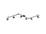 Globo , Schwarz , Metall , 10x18.5x180 cm , CE , drehbar, schwenkbar, verstellbare Spotlights , Beleuchtung, Innenleuchten, Strahler & Spots
