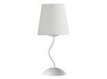 Möbelix , Weiß , Metall , 37 cm , Beleuchtung, Innenleuchten, Tischlampen, Nachttischlampen
