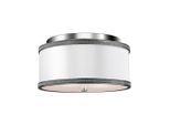 Elstead Lighting , Nickelfarben , Metall, Glas , 17.4 cm , Grüner Punkt, RoHS , Beleuchtung, Innenleuchten, Deckenleuchten
