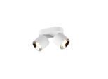Trio Leuchten , Weiß , Metall , 12.0x8.7x18 cm , schwenkbar, LED-Leuchtmittel austauschbar, klappbar ,
