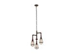 Eglo , Braun , Metall , oval , 110 cm ,