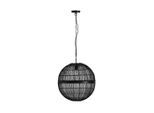 Globo , Schwarz , Metall , 120 cm , CE , Beleuchtung, Innenleuchten, Hängeleuchten