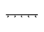 Nordlux , Schwarz , Metall , 12x3.5x118 cm , drehbar, schwenkbar , Beleuchtung, Innenleuchten, Deckenleuchten, Deckenstrahler