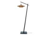 Good & Mojo , Schwarz , Holz , Bambus,Bambus , 176 cm , LED-Leuchtmittel austauschbar , Beleuchtung, Innenleuchten, Stehleuchten, Stehleuchten