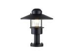 Elstead Lighting , Schwarz , Metall, Glas , 31.8 cm , RoHS ,