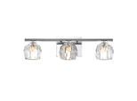 Elstead Lighting , Chromfarben , Metall, Glas , 55x16.6 cm , RoHS ,