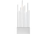 Eglo , Weiß , Holz, Metall , Eiche , 6x60x23 cm , Kippschalter , Dekoration, Kerzen, LED-Kerzen