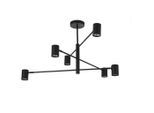 Möbelix , Schwarz , Metall , 12x44.5x80 cm , TÜV-geprüft , Beleuchtung, Innenleuchten, Deckenleuchten