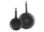 GreenPan , Schwarz , Metall, Kunststoff , rund , antihaftbeschichtet, PTFE-frei ,