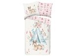 Möbelix , Mehrfarbig , Textil , Boho , 135x200 cm , atmungsaktiv , Kinder- & Jugendzimmer, Kinderbettwäsche