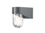 Elstead Lighting , Grau , Metall, Glas , 18.8 cm , Grüner Punkt, RoHS, Europäischer Sicherheitsstandard, CE , Beleuchtung, Außenleuchten, Außenwandleuchten