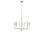 Elstead Lighting , Nickelfarben , Metall , 83.7 cm , Grüner Punkt, RoHS , Beleuchtung, Innenleuchten, Hängeleuchten, Kronleuchter