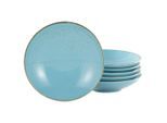 Creatable , Hellblau , Keramik , rund , Kochen & Essen, Geschirr, Teller