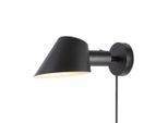 Nordlux , Schwarz , Metall , 11.7 cm , Beleuchtung, Innenleuchten, Wandleuchten, Wandleuchten