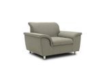 Mid.you , Graubraun , Textil , Uni , 120x81x105 cm , Made in EU, FSC MIX , Wohnzimmer, Sessel, Polstersessel