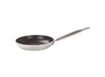 Möbelix , Schwarz, Silberfarben , Metall , rund , 6.5 cm , antihaftbeschichtet , Kochen & Essen, Pfannen, Bratpfannen