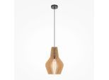 Maytoni , Schwarz, Beige , Holz, Metall , 57.5 cm , CE , höhenverstellbar, gleichmäßige Lichtverteilung , Beleuchtung, Innenleuchten, Hängeleuchten