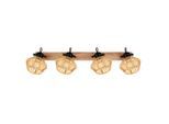 Globo , Naturfarben, Schwarz, Dunkelbraun , Metall, Naturmaterialien , 16x25x80 cm , CE , verstellbare Spotlights ,