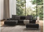 Ecksofa SIT & MORE "Cool L-Form", grau (fango), B:290cm H:79cm T:185cm, Sofas, Ecksofa, wahlweise mit Kopfteilverstellung und Vorziehsitz, motorisch