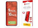 DISPLEX Displayschutzglas "Real Glass Screen Protection", transparent, B:9cm H:1,3cm T:19,8mm, Displayfolien, Displayschutzfolie, Schutzfolie, Bildschirmschutz, kratz- & stoßfest, Displayschutzglas