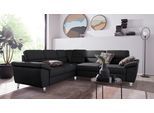 Ecksofa SIT & MORE "Sorano L-Form", schwarz, B:249cm H:88cm T:229cm, Sofas, Ecksofa, wahlweise mit Bett- und Relaxfunktion, inkl. Bettkasten