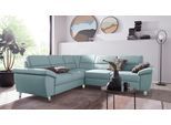 Ecksofa SIT & MORE "Sorano L-Form", blau (aqua), B:249cm H:88cm T:229cm, Sofas, Ecksofa, wahlweise mit Bett- und Relaxfunktion, inkl. Bettkasten