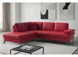 Ecksofa SIT & MORE "Morris Jubi, Ottomane, Breite 238 cm", feuerrot, B:238cm H:83cm T:202cm, Sofas, Ecksofa, mit Armteilfunktion, wahlweise mit Schlaffunktion