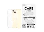 CARE BY PANZERGLASS Handyhülle "Urban Combat Case mit MagSafe für Apple iPhone 15 Plus", weiß (weiß, transparent), B:11cm H:2cm T:19,5cm, Hüllen, Backcover, Schutzhülle, Handyschutzhülle, Case, Schutzcase, stoßfest, Handyhülle
