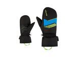 Fäustlinge ZIENER "LAVIVO-Z AS MITTEN glove", Jungen, Gr. 6, schwarz, Obermaterial: 100% Polyester. Innenseite: 100% Polyester. Futter: 100% Polyester. Wattierung: 100% Polyester, Handschuhe Fäustlinge