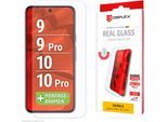 DISPLEX Displayschutzglas "Real Glass Screen Protection", transparent, B:9cm H:1,2cm T:20mm, Displayfolien, Displayschutzfolie, Schutzfolie, Bildschirmschutz, kratz- & stoßfest, Displayschutzglas