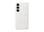 SAMSUNG Handyhülle "Standing Grip Cover für Samsung Galaxy S25 FE", weiß, Samsung Galaxy S25 FE, Hüllen, Backcover, Schutzhülle, Handyschutzhülle, Case, Schutzcase, stoßfest, Handyhülle