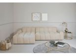 Ecksofa JAHNKE "RELAX BUBBLE CORNER", beige, B:305cm H:76cm T:128cm, Sofas, Ecksofa, Platz für bis zu 5 Personen,Taschenfederkernpolsterung,L-Form,B:305 cm