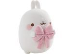 Kuscheltier NICI "MOLANG mit Schleife, 48cm", weiß, Plüschfiguren, KinderB:32cm H:48cm L:25cm, Polyester, Kuscheltier, mit Schleife, B:32cm H:48cm L:25cm